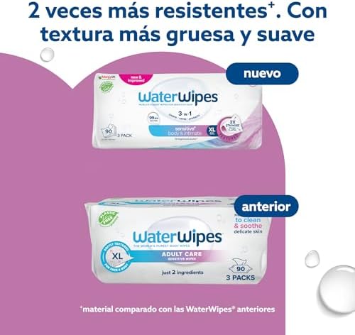 Higiene Corporal e Intima, 90 toallitas (3 paquetes), - Imagen 3
