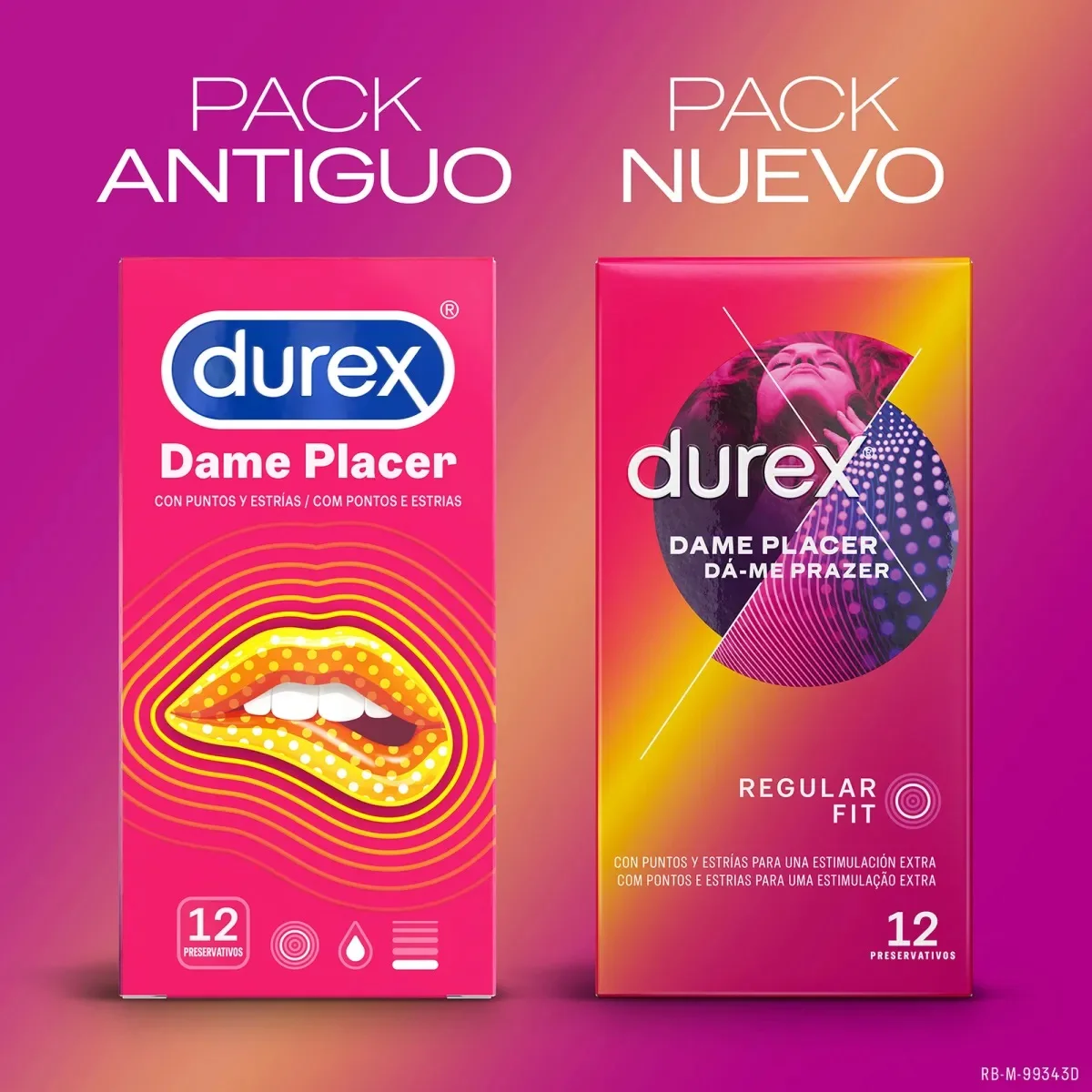 Durex - Preservativos Dame Placer para Mayor Sensación, Pack 12 Condones, Sexo Seguro - Imagen 5