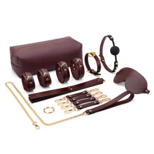 Kits de Bondage BDSM de cuero