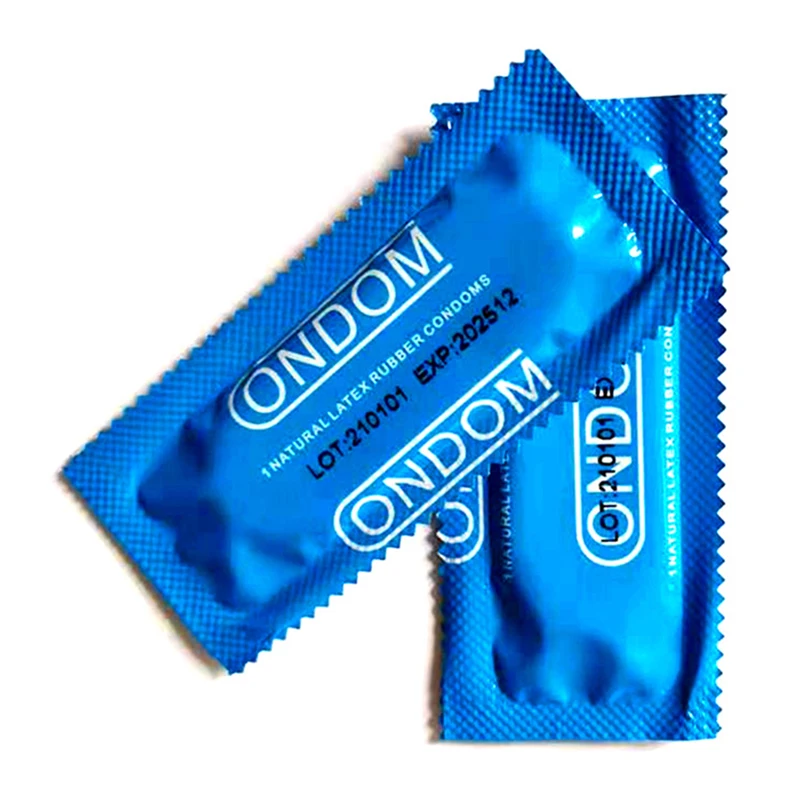 50 Uds condones lubricados juguetes sexuales sexuales mangas de pene de aceite grande para hombres adultos condón de estimulación ultrafino productos sexuales - Imagen 2