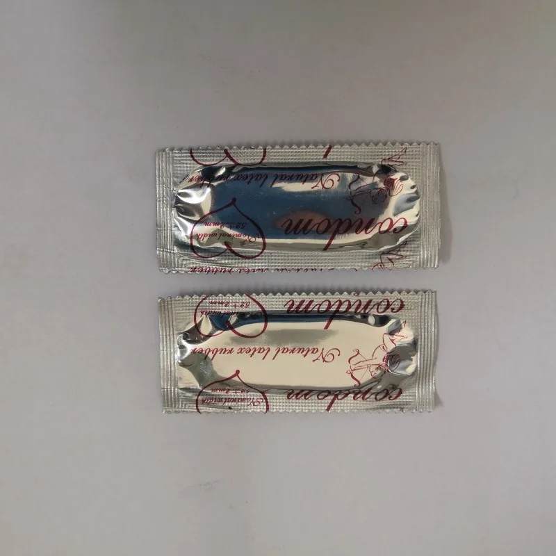 50/100 Uds condón ultrafino 52mm de ancho ácido hialurónico lubricación fundas para pene suministros anticonceptivos - Imagen 5