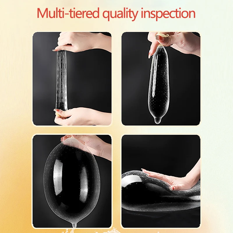 10 unids/caja 3D condón de partículas grandes condón de duración extendida más completo más estimulante - Imagen 6