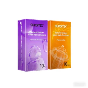 Paquete combinado de 20 piezas de gran popularidad con partículas ultra lubricadas y textura acanalada. Condón texturizado para uso individual masculino