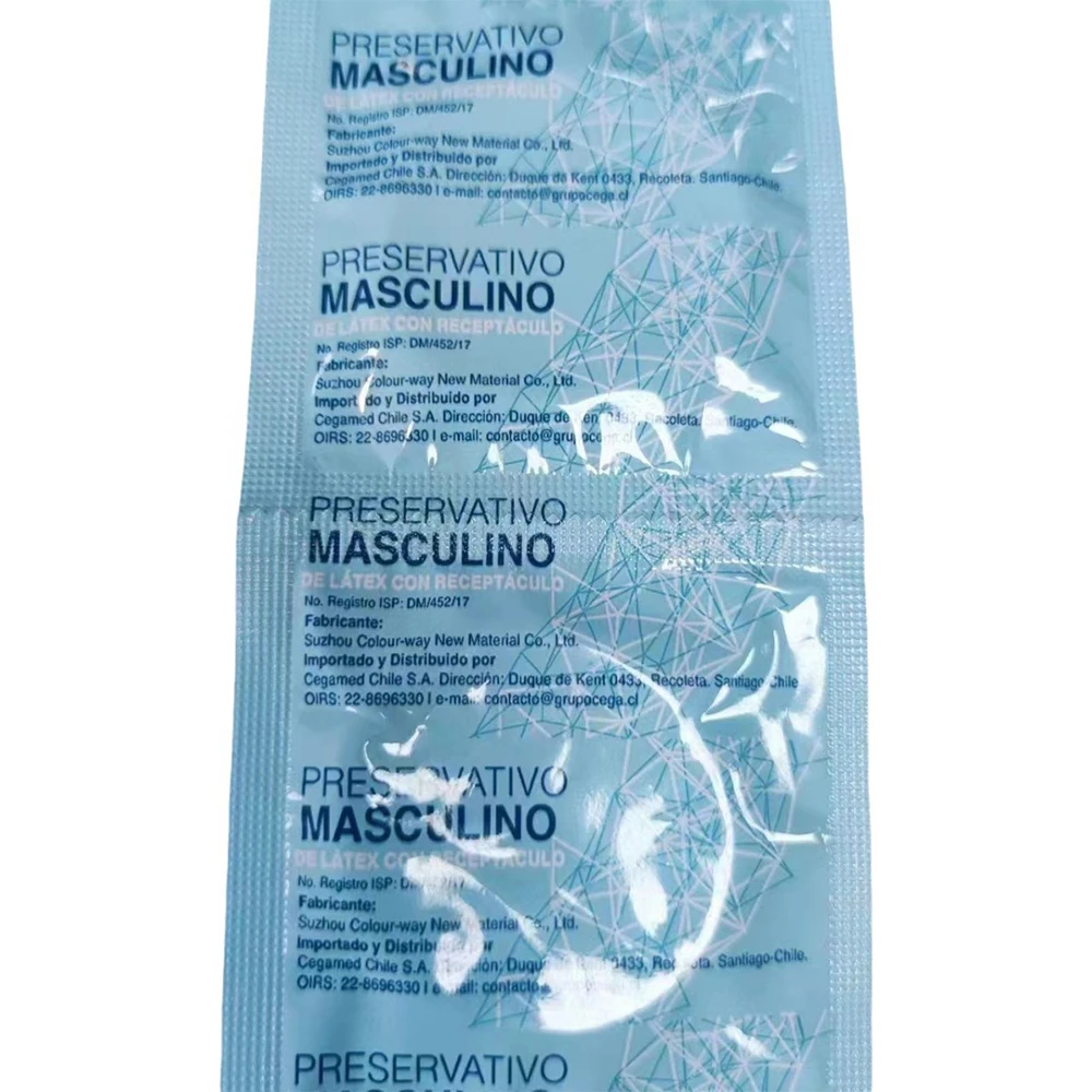 50/100 Uds condón ultrafino 52mm de ancho ácido hialurónico lubricación fundas para pene suministros anticonceptivos - Imagen 6