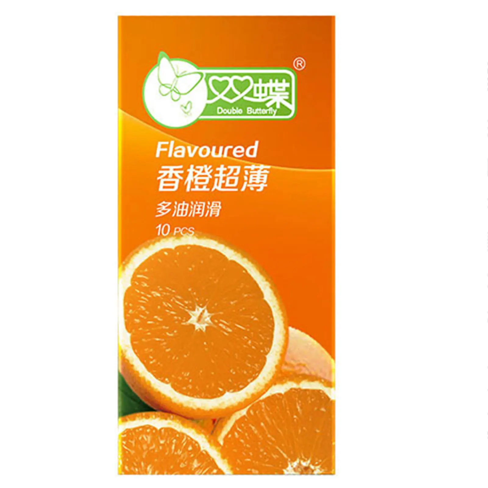 10 Uds. Condones ultrafinos con sabor a fruta,, funda para pene Extra lubricada, productos sexuales para mejorar el retraso masculino - Imagen 2
