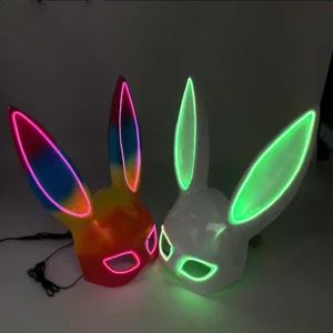 Máscara luminosa Orejas de conejo,
