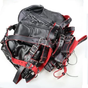 BDSM Puppy Play K9 Bondage Kit Capucha para perro Banda de encuadernación Bola bucal Juego de rol