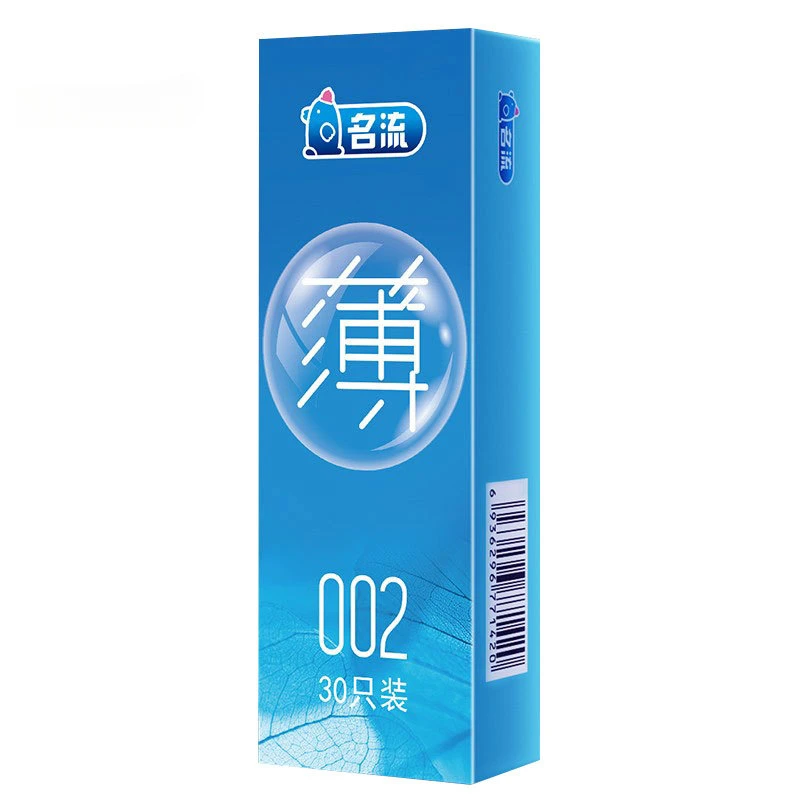 Condones súper ultrafinos 30 Uds productos de látex de goma Natural funda para pene - Imagen 2