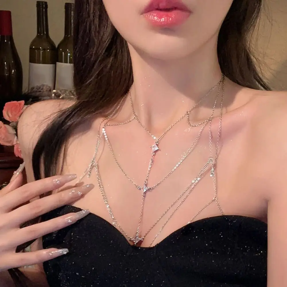 Cadena de Pecho con Brillantes - Imagen 2