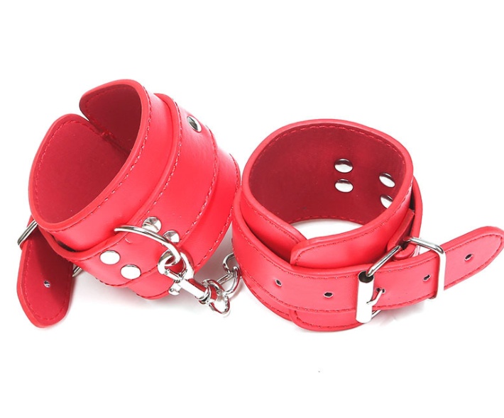 Esposas BDSM de cuero sintético - Imagen 4
