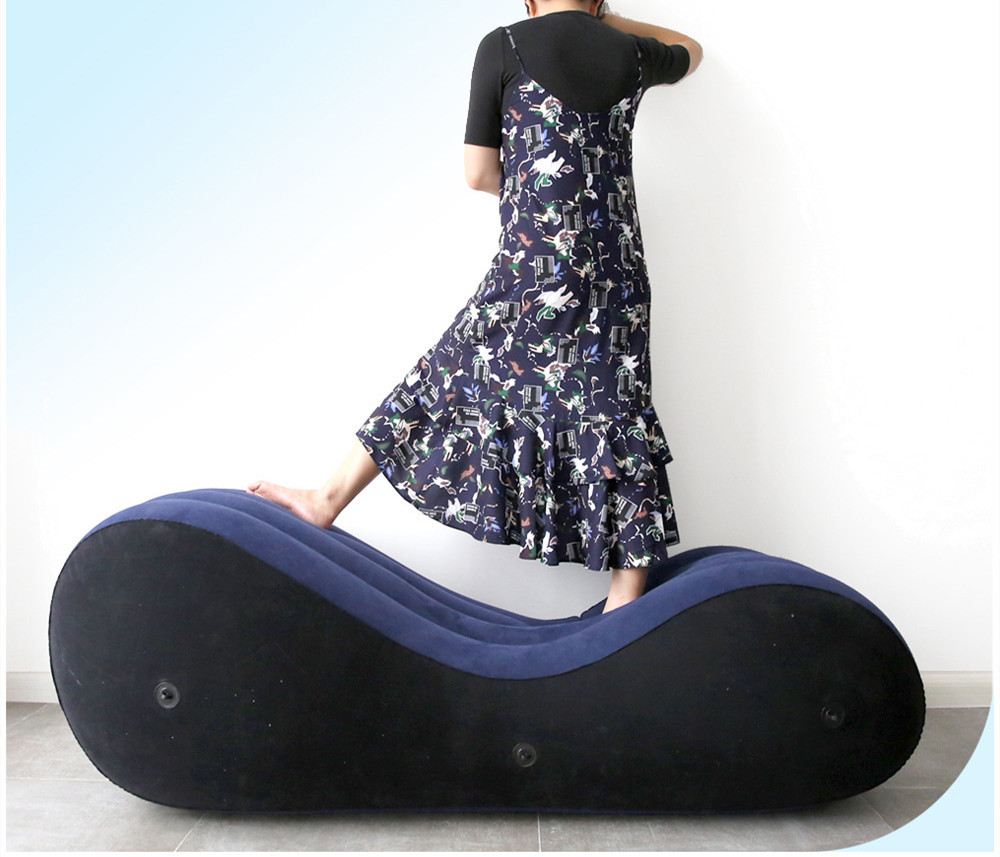 Sofá inflable, cojín. - Imagen 5