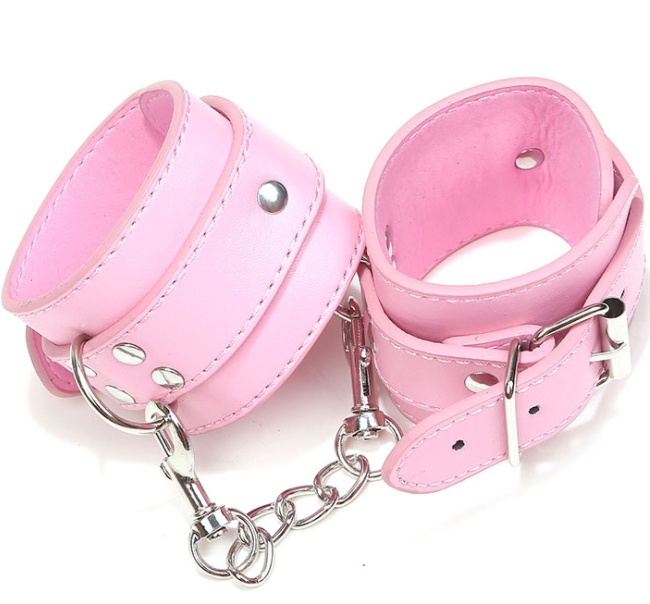 Esposas BDSM de cuero sintético - Imagen 2