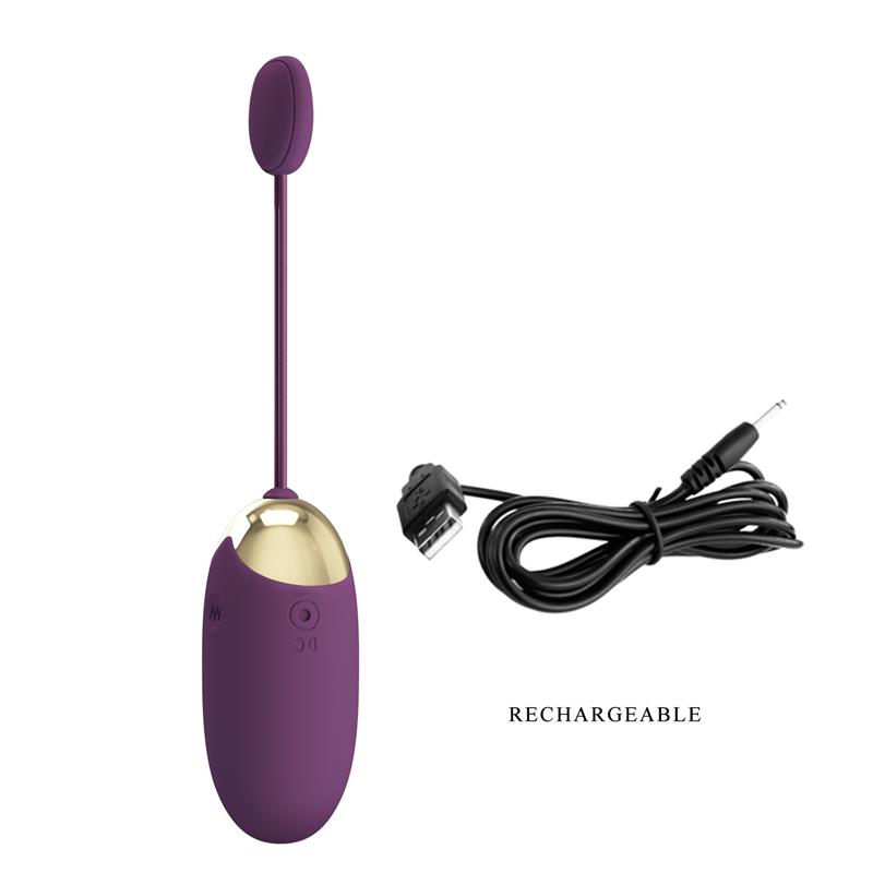 Abner Huevo Vibrador con App Lila - Imagen 12