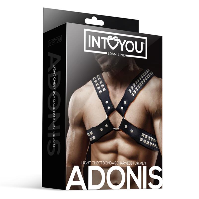 Adonis Arnés Masculino para el Pecho Cuero Vegano - Imagen 3