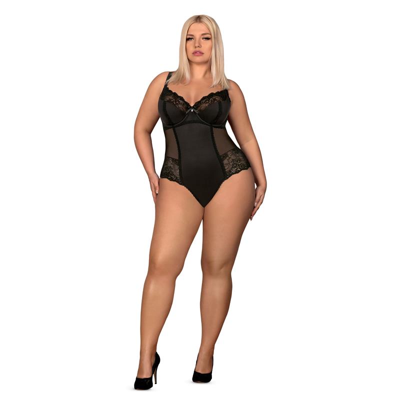 Amallie Bodysuit con Encaje Negro - Imagen 4