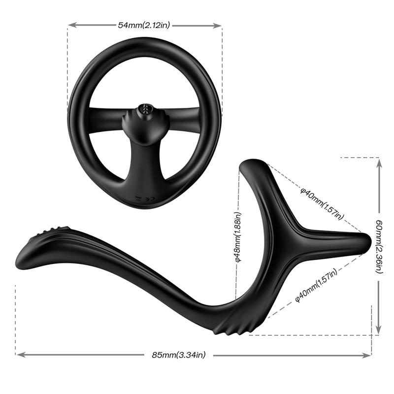 Anillo para el Pene con Estimulación Perianal - Imagen 3