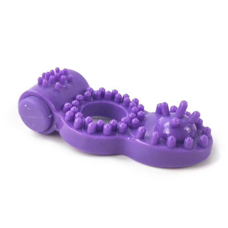 Anillo para el Pene con Vibración Púrpura - Imagen 4