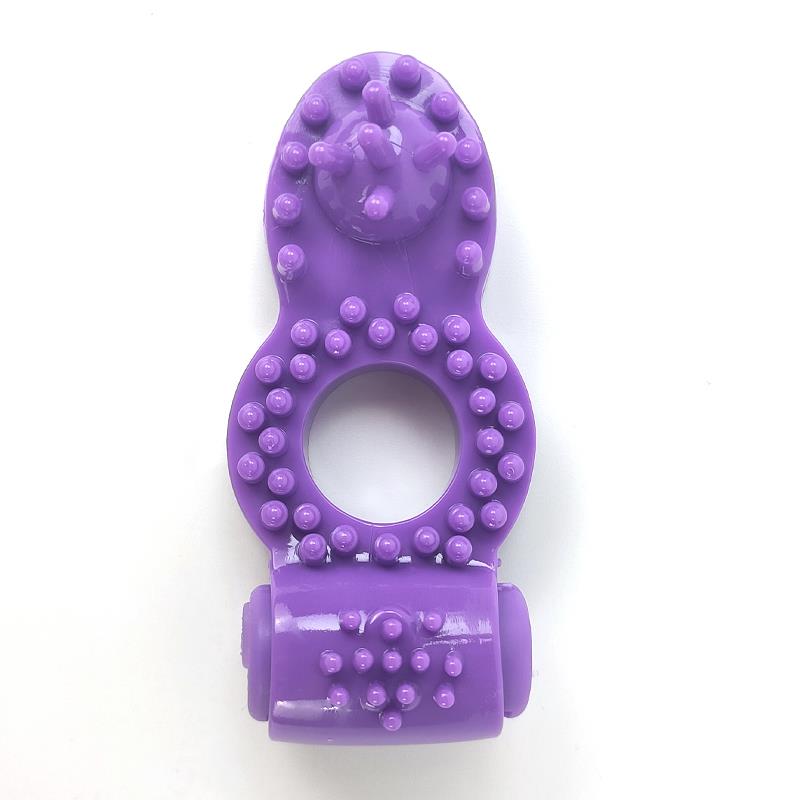 Anillo para el Pene con Vibración Púrpura - Imagen 5