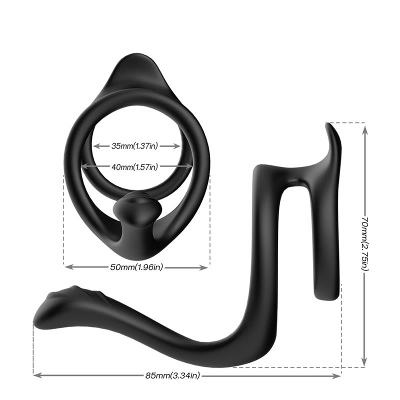 Anillo para el Pene Estimulacion Perianal - Imagen 3