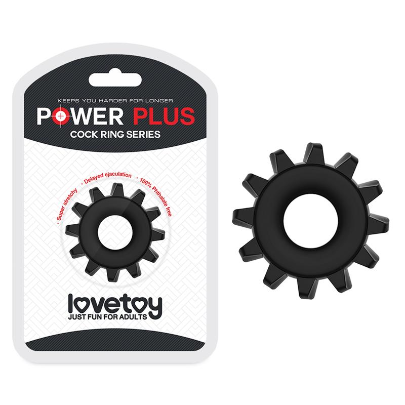 Anillo para el Pene Power Plus Negro - Imagen 4
