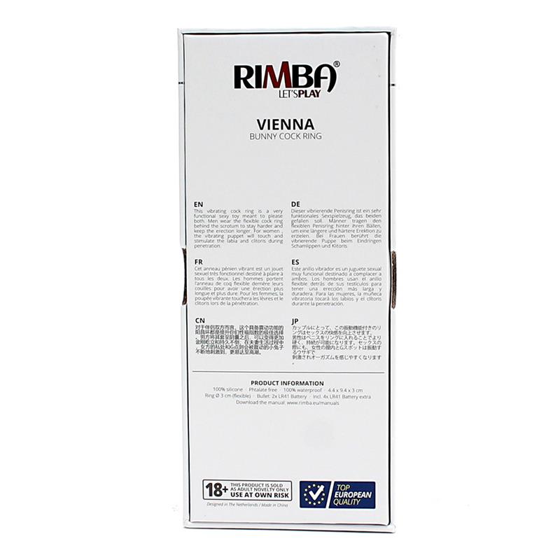 Anillo para el Pene Vienna Negro - Imagen 3