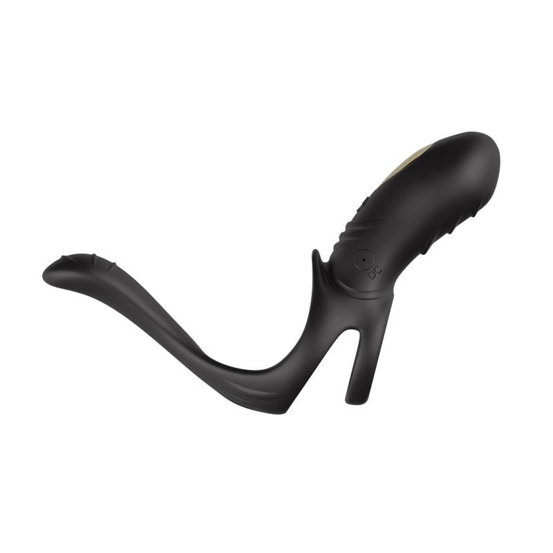Anillo Vibrador con Estimulación Perianal - Imagen 6