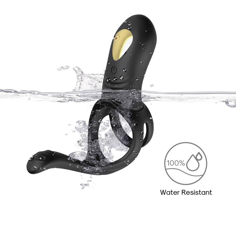 Anillo Vibrador con Estimulación Perianal - Imagen 7