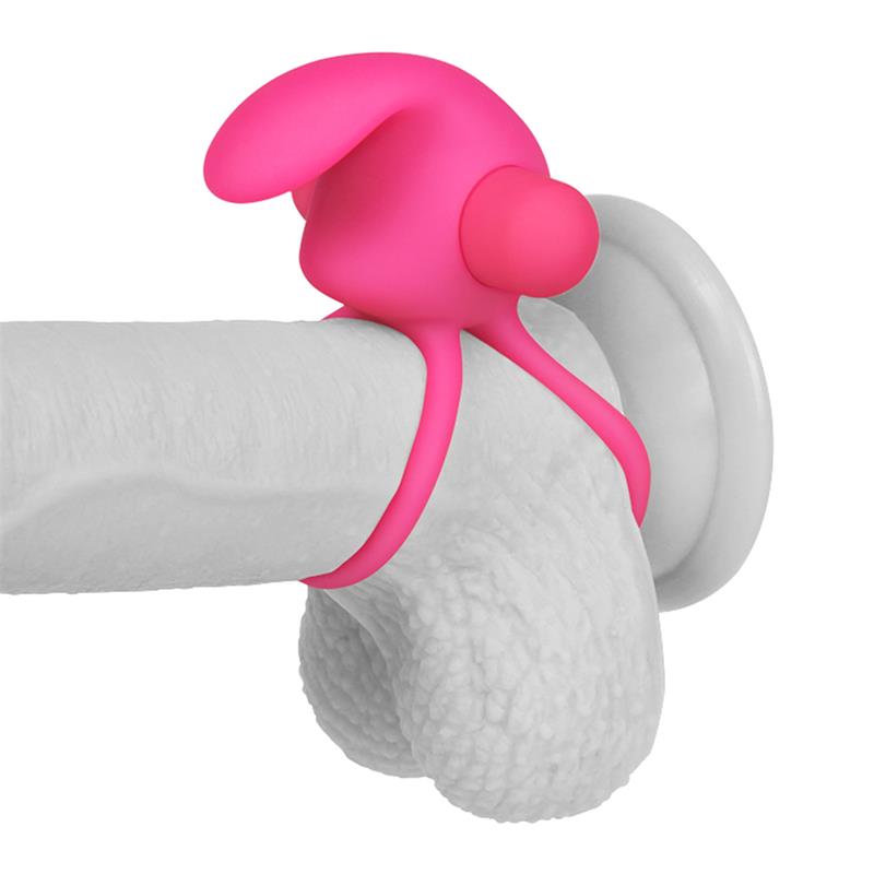 Anillo Vibrador Doble Power Clit Duo Rosa - Imagen 3