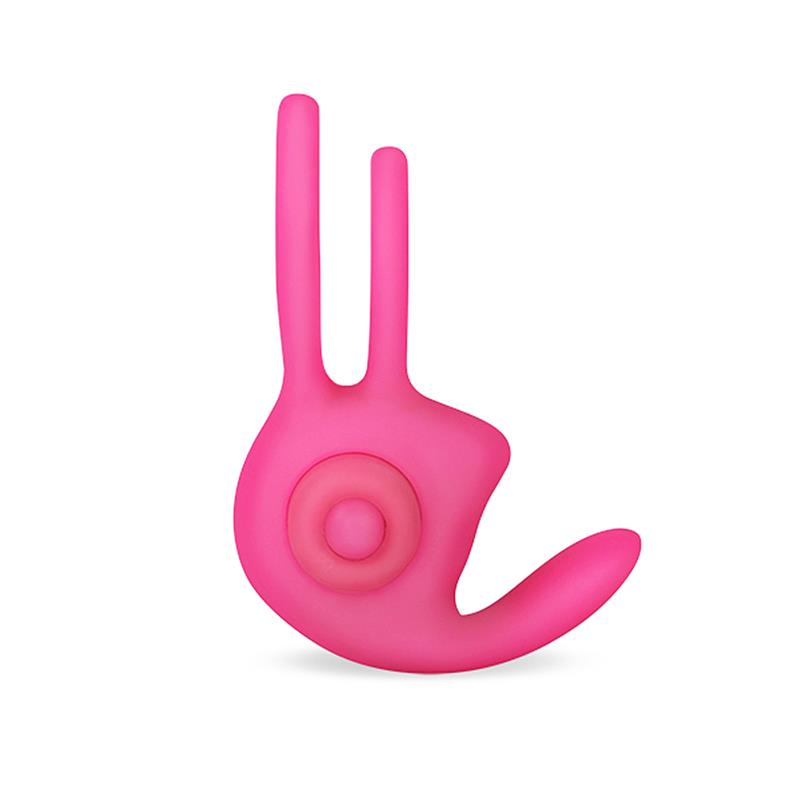Anillo Vibrador Doble Power Clit Duo Rosa - Imagen 4
