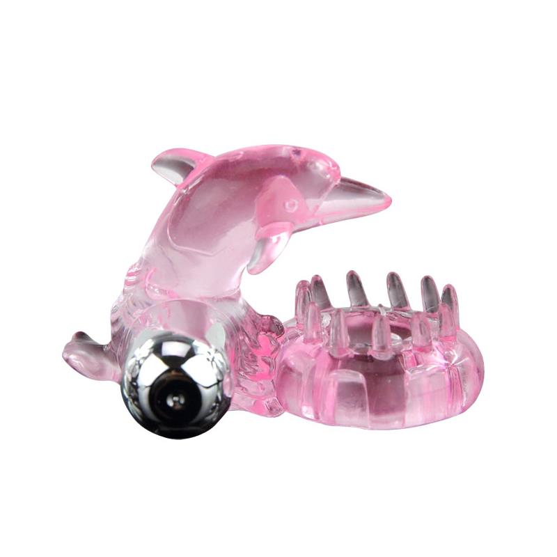 Anillo Vibrador Love Dolphig Ring Rosa - Imagen 3