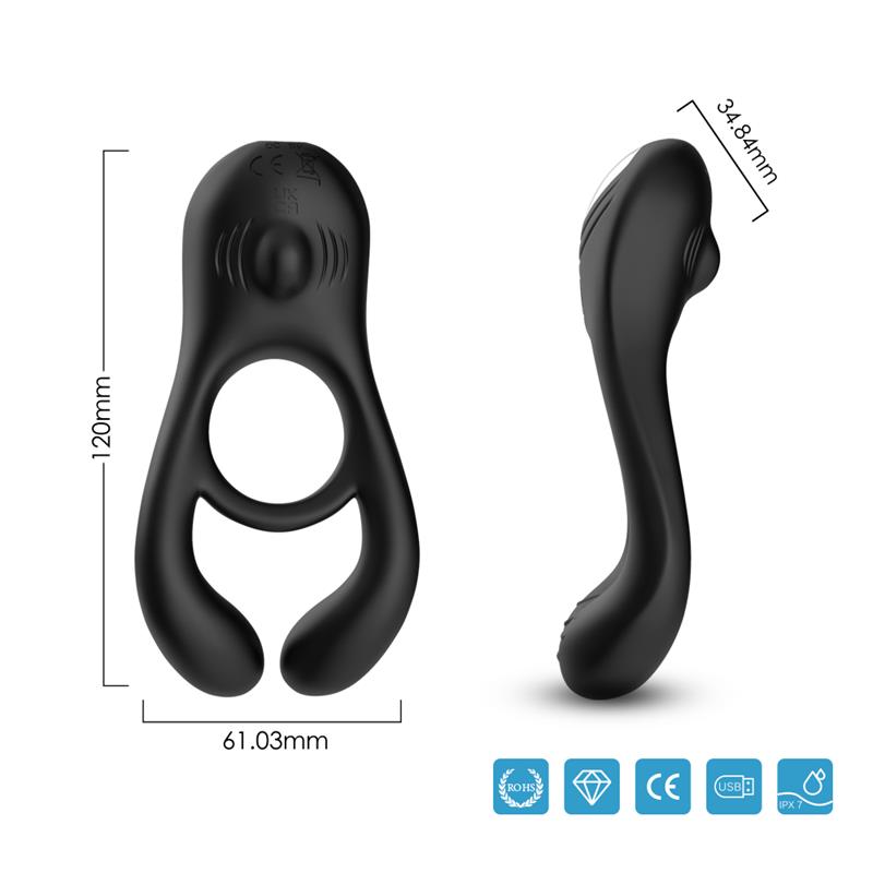 Anillo Vibrador para Pene y Testículos - Imagen 5