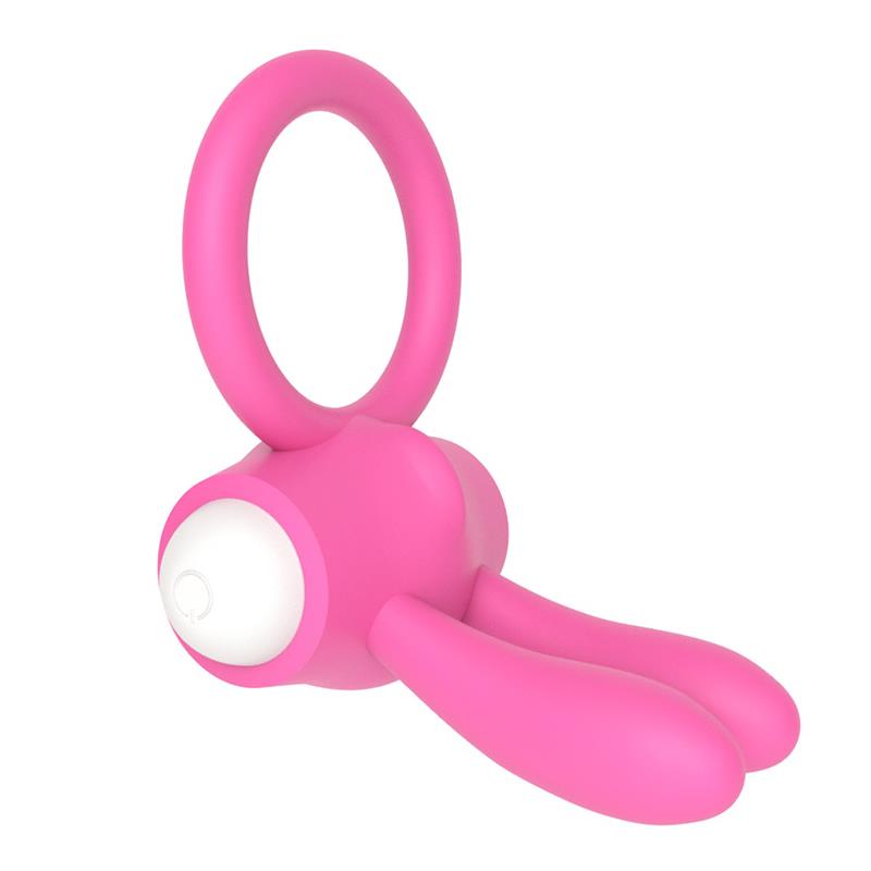 Anillo Vibrador Power Clit Rosa - Imagen 4