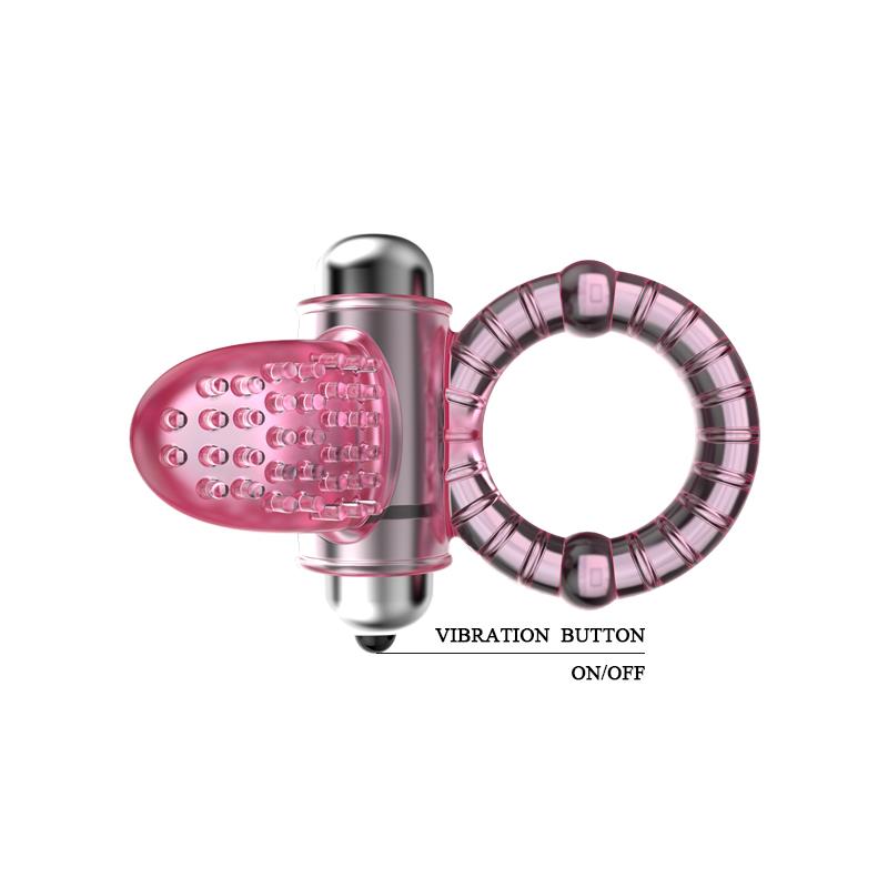 Anillo Vibrador Sweet Rosa - Imagen 3