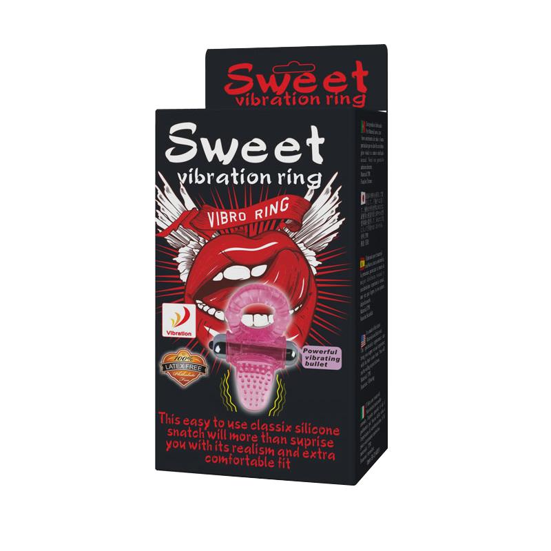 Anillo Vibrador Sweet Rosa - Imagen 4