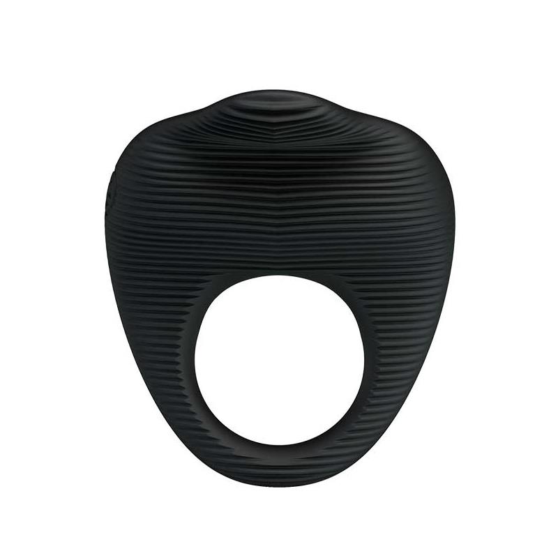 Anillo Vibrador Thimble Negro - Imagen 3
