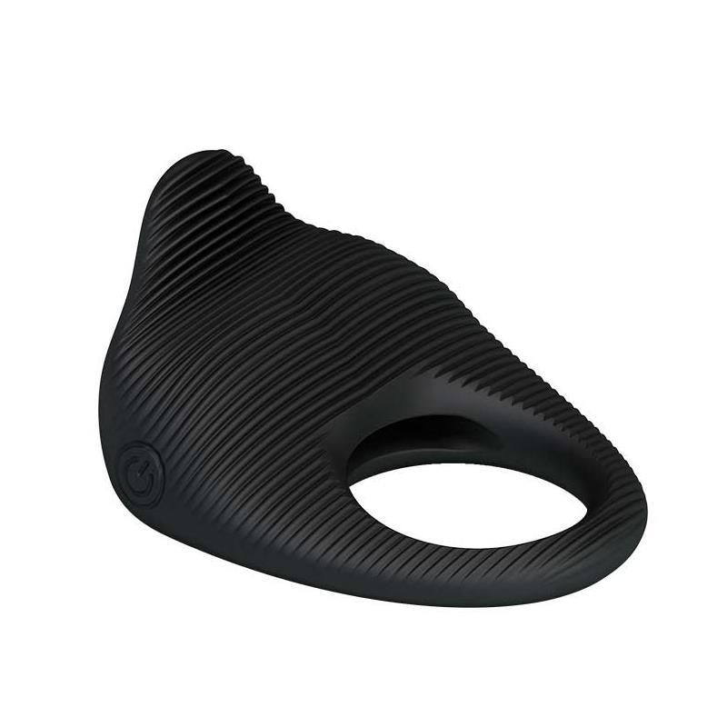 Anillo Vibrador Thimble Negro - Imagen 4