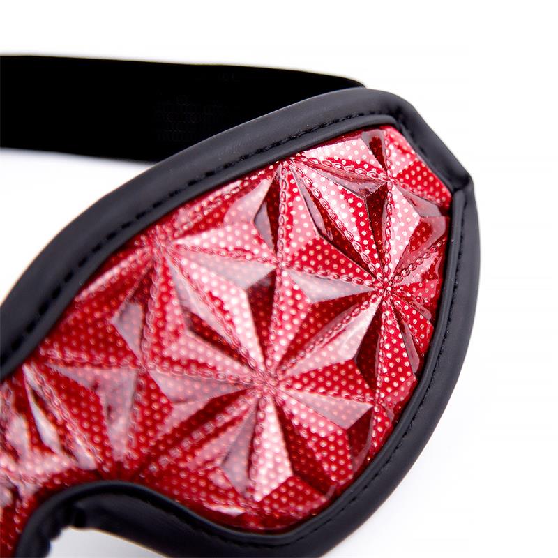 Antifaz Diamond Cuero Vegano - Imagen 3