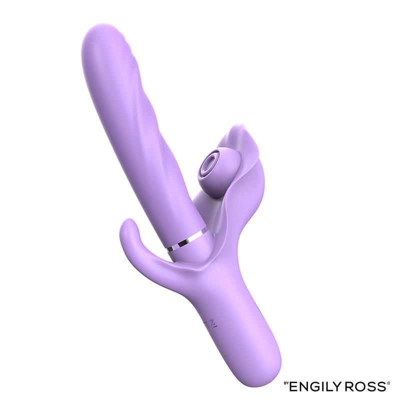 Apollo Vibrador con Thrusting, Tapping y Succión - Imagen 3