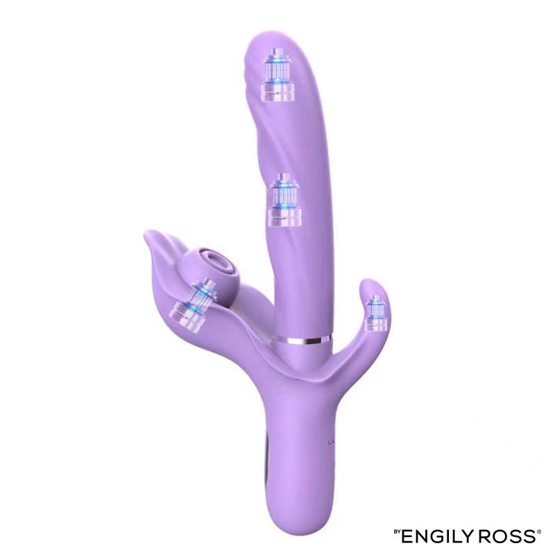 Apollo Vibrador con Thrusting, Tapping y Succión - Imagen 7