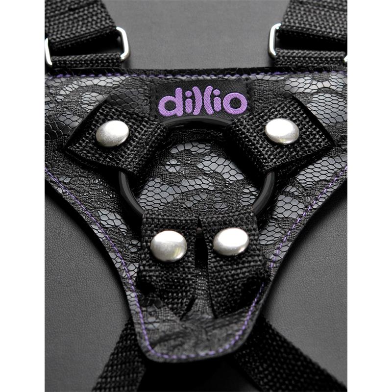 Arnés con Dildo de 16,5 cm Púrpura - Imagen 6