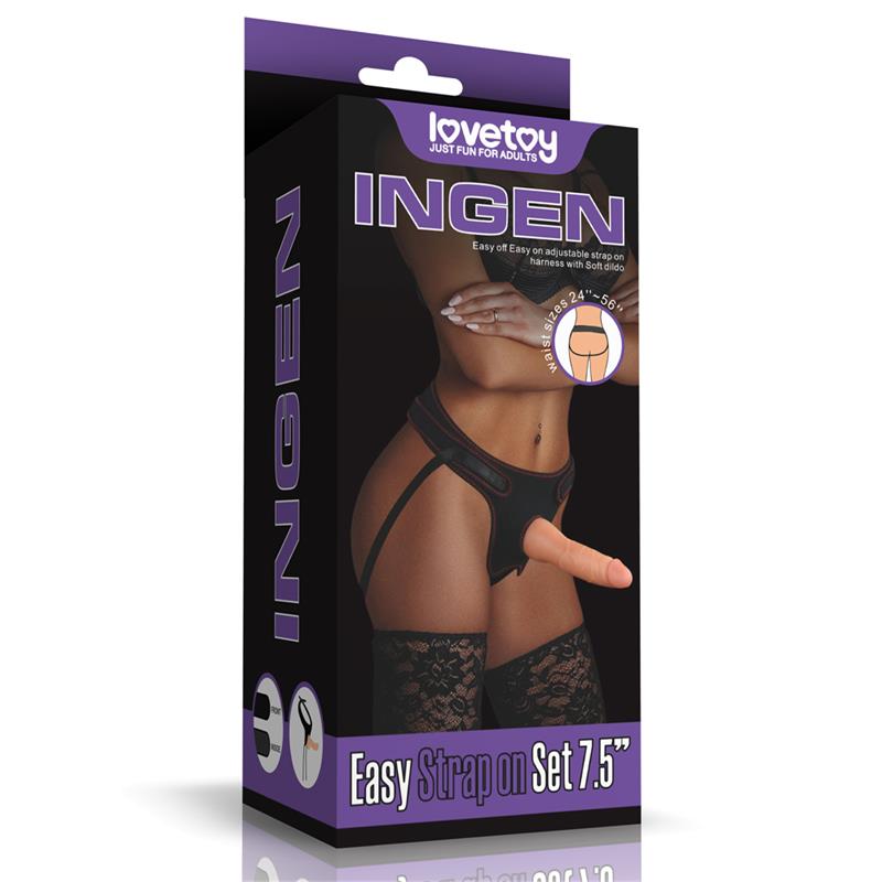 Arnés con Dildo Easy Strapon 7.5 - Imagen 5