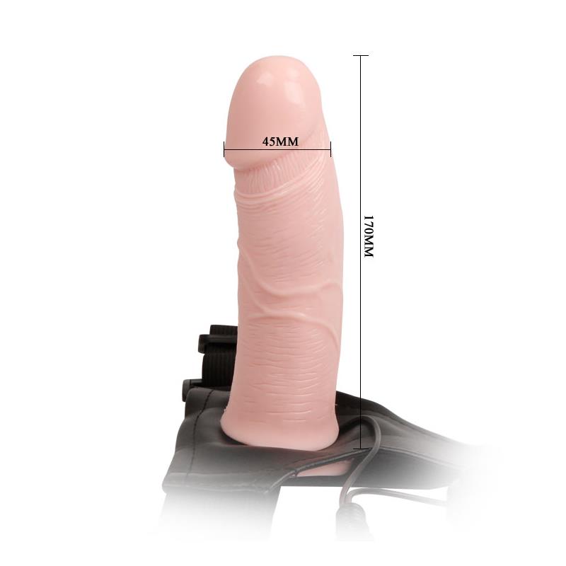 Arnés con Dildo Hueco Mens Pants Vibrador - Imagen 3