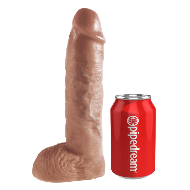 Arnés con Tirantes y Dildo Hueco 10 Bronceado - Imagen 4