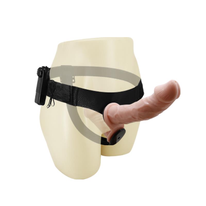 Arnés Dildo Doble con Vibración Natural - Imagen 3