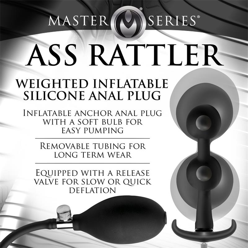 Ass Rattler Bolas Anales con Inflado y Peso - Imagen 7