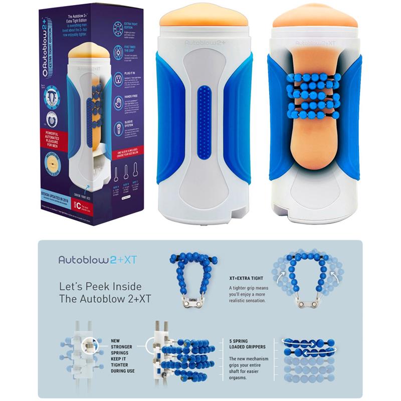 Autoblow 2+ Extra Tight Edition Manga Boca Talla B - Imagen 3