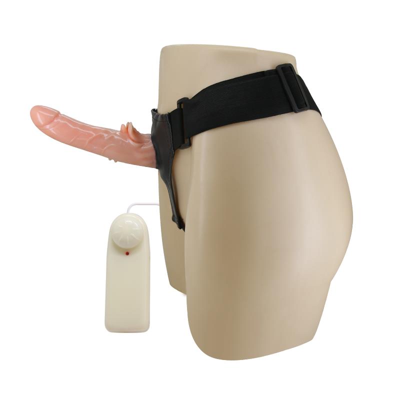Baile Arnés con Dildo y Control Remoto 18 cm - Imagen 3