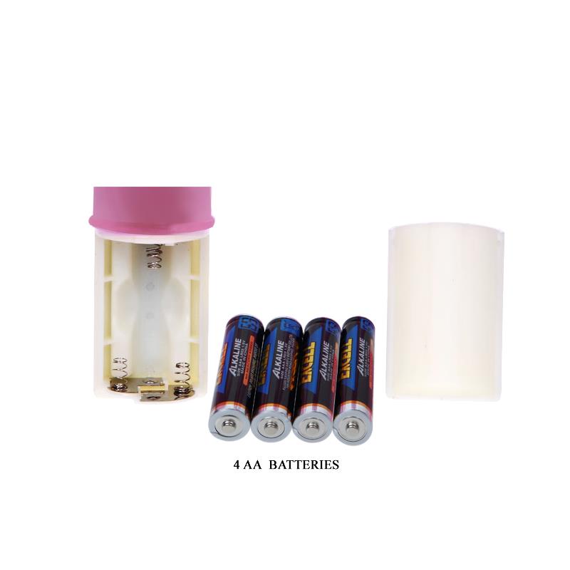 Baile Vibrador Transparente Color Rosa - Imagen 4