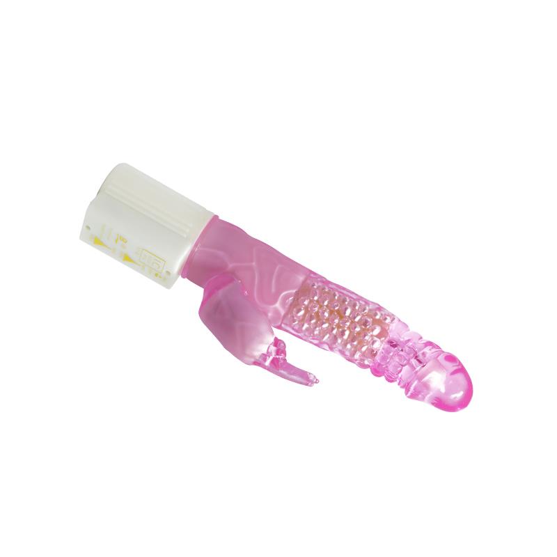 Baile Vibrador Transparente Color Rosa - Imagen 7