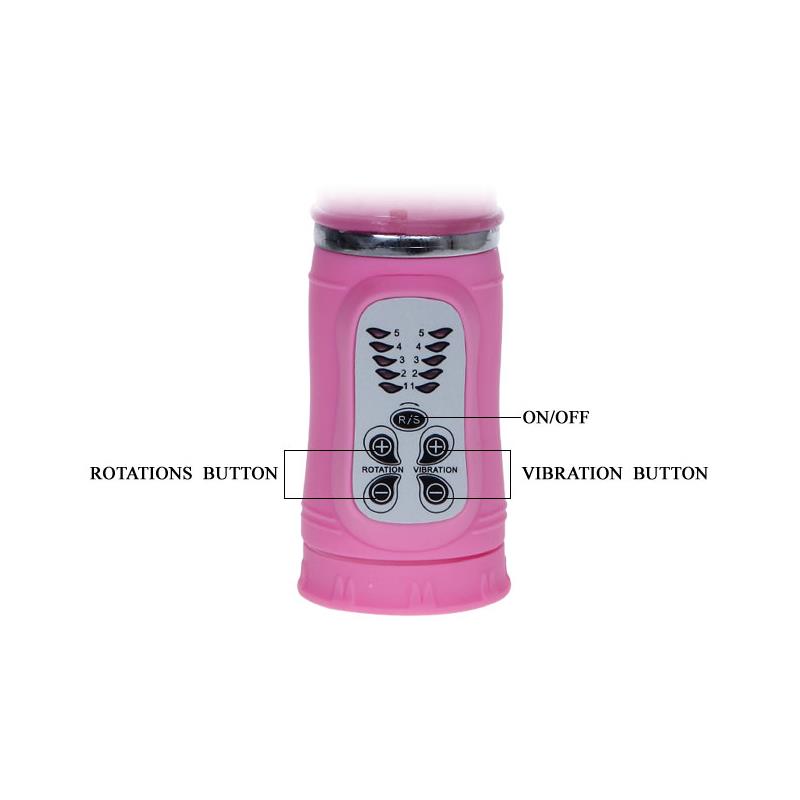 Baile Vibrador U.S. Big Mabe Rosa - Imagen 3